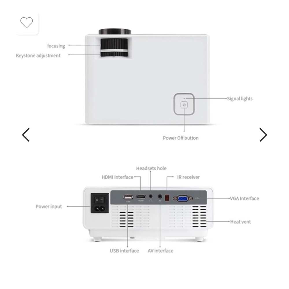 DBPower mini projector - Picture 11 of 11